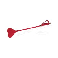 Spartacus PU Riding Crop with Heart Tip