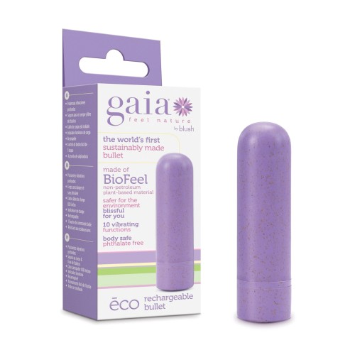 Bullet Recargable Gaia Eco - Vibrador Ecológico Potente