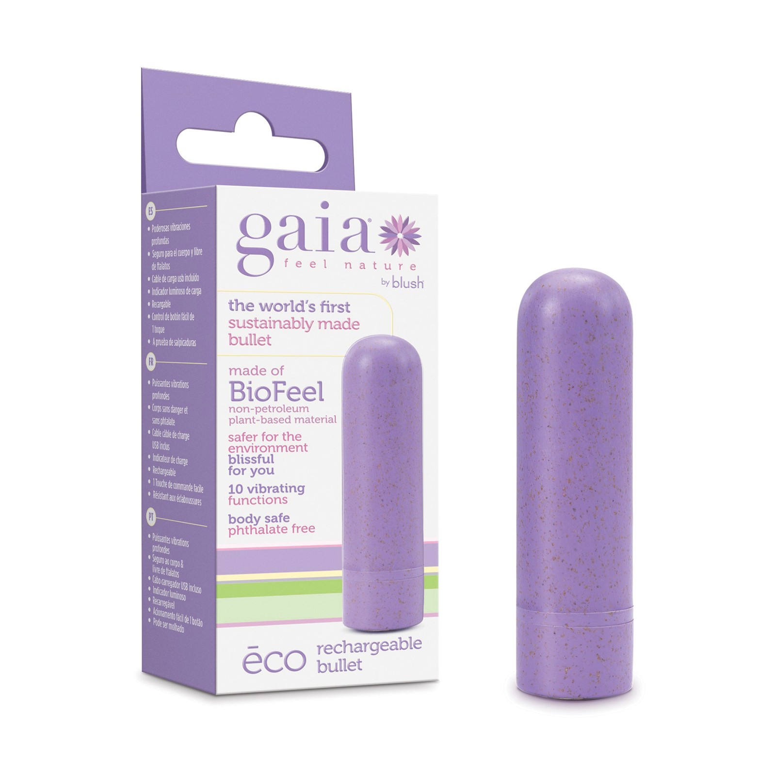 Blush Gaia Eco Bullet - Powerful Eco-Friendly Vibrator