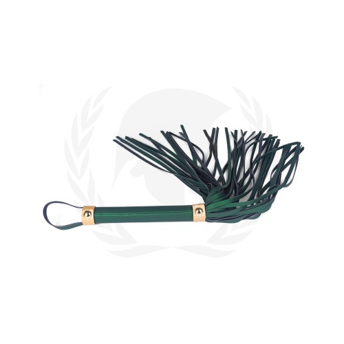 Spartacus Green PU Whip for BDSM Fun