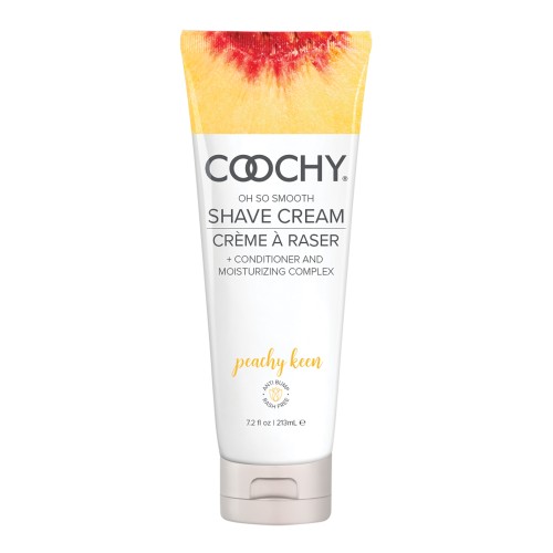 COOCHY Rash-Free Shave Cream - Peachy Keen 7.2 oz