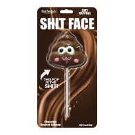 Shit Face Chocolate Poop Pop - Fun Treat