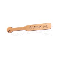 Spartacus Zelkova Wood Paddle - 40 cm Spank Me