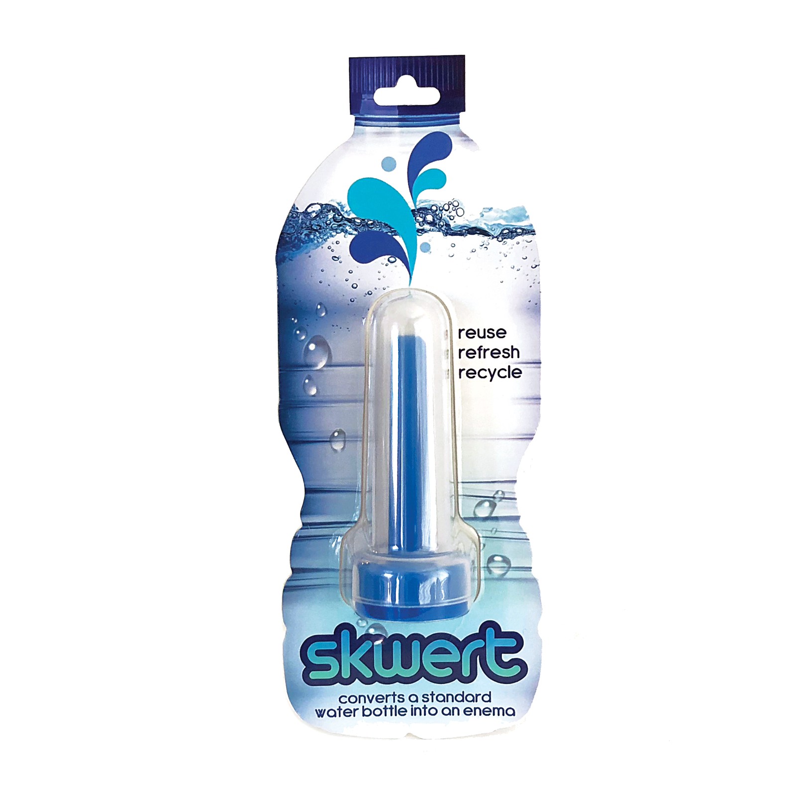 Skwert Water Bottle Enema Adapter