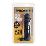 Boneyard Meaty Cock Extender 3X Black