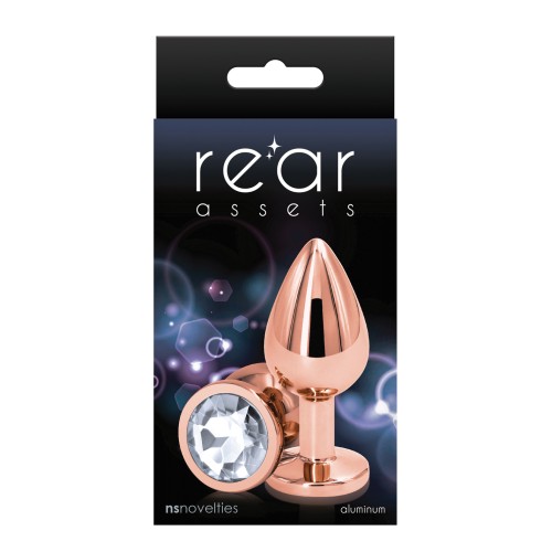 Rear Assets Rose Gold Medium Clear