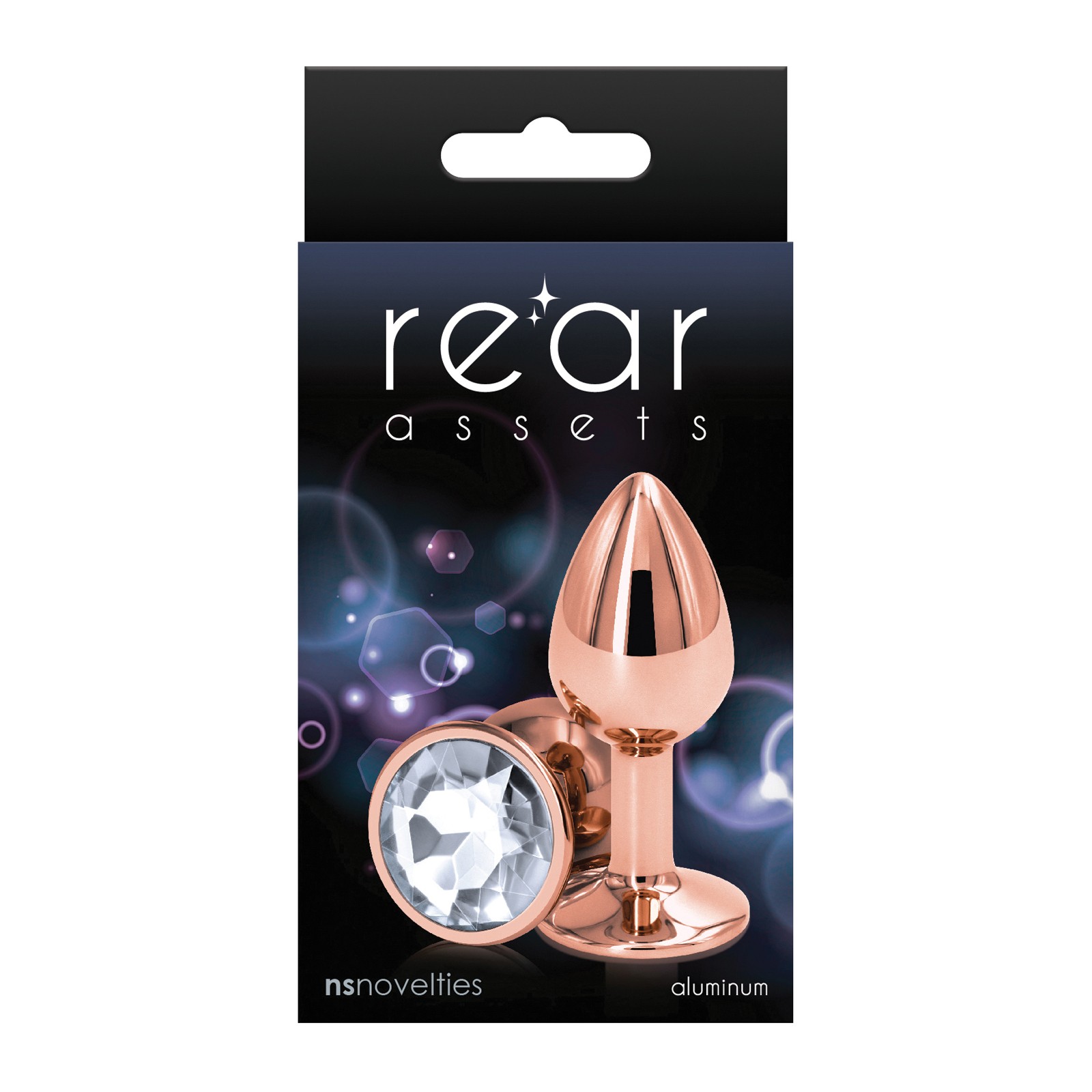 Rear Assets Rose Gold Anal Plug for Sensual Pleasure