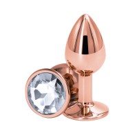 Rear Assets Rose Gold Anal Plug for Sensual Pleasure