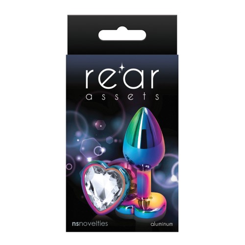 Multicolor Heart Anal Toy for Visual and Sensual Pleasure