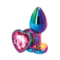 Rear Assets Multicolor Heart - Small - Pink