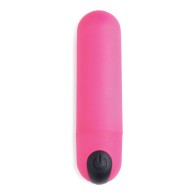 Bang Vibrating Bullet Pink with Remote Control