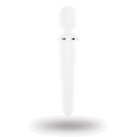 Satisfyer Wand-er Woman - White/Chrome