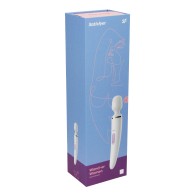 Satisfayer Wand-er Woman - Blanco/Cromo