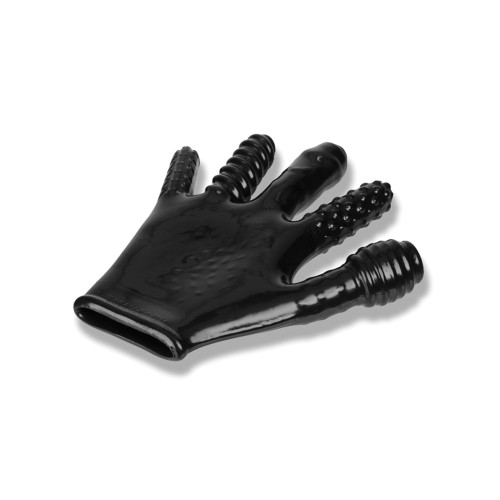 Oxballs Finger Fun Glove Black for Enhanced Stimulation