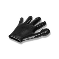 Oxballs Finger Fun Glove Black for Enhanced Stimulation