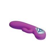 Vibrador Conejo Pretty Love Nicola - 12 Funciones