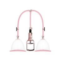 Shots Pumped Breast Pump Set Medium Rose Gold