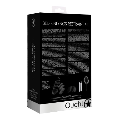 Shots Ouch Bed Binding Restraint Kit for Kinky Play