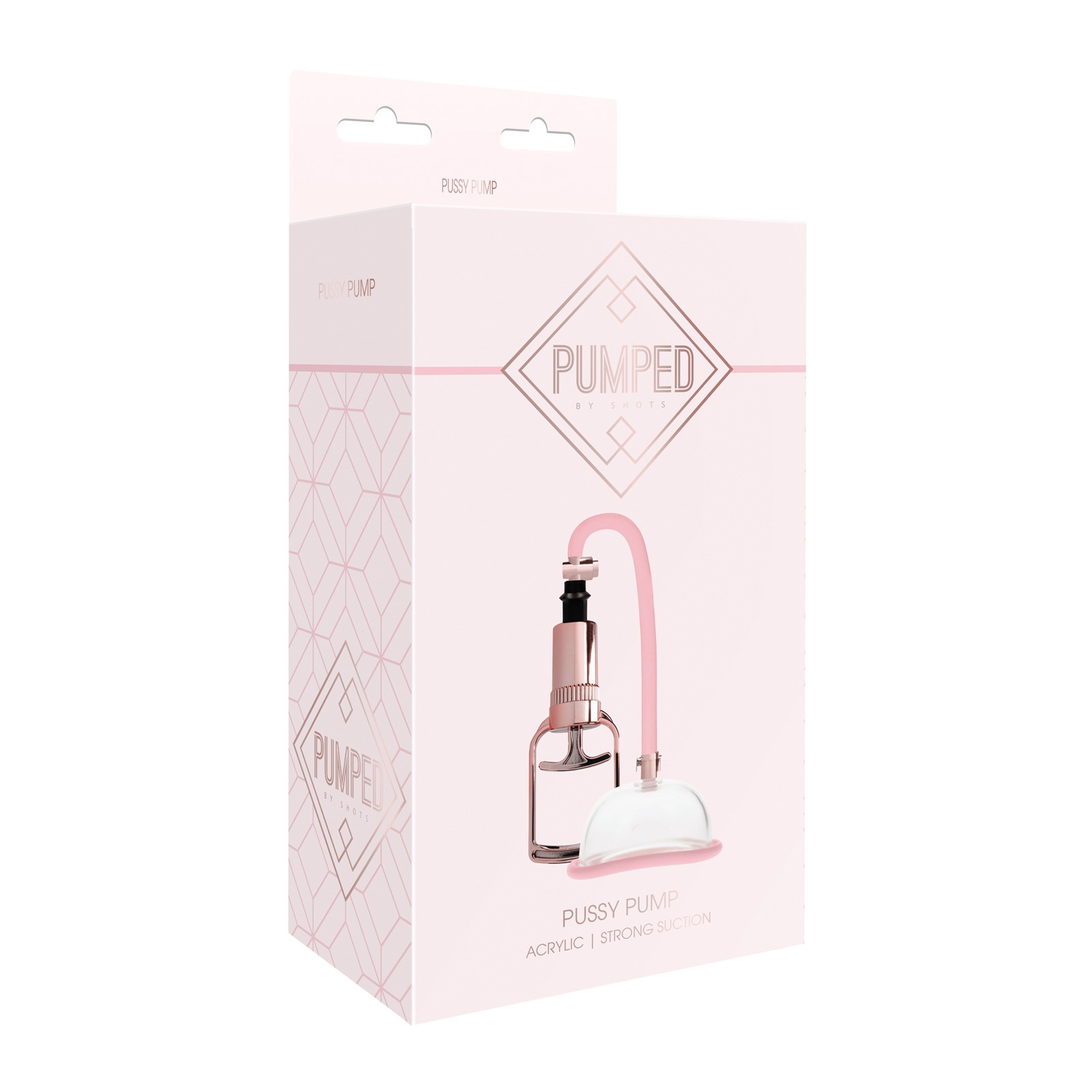 Shots Pumped Pussy Pump Rose Gold - Enhance Sensitivity