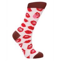 Calcetines Sexy Shots Lip Love Femenino