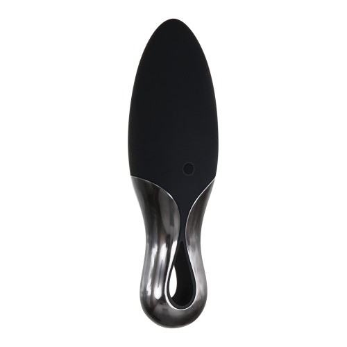 Vibrador en Forma de Gota en Negro