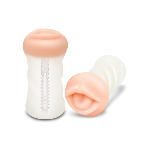 ZOLO Realistic Deep Throat Dual Density Stroker