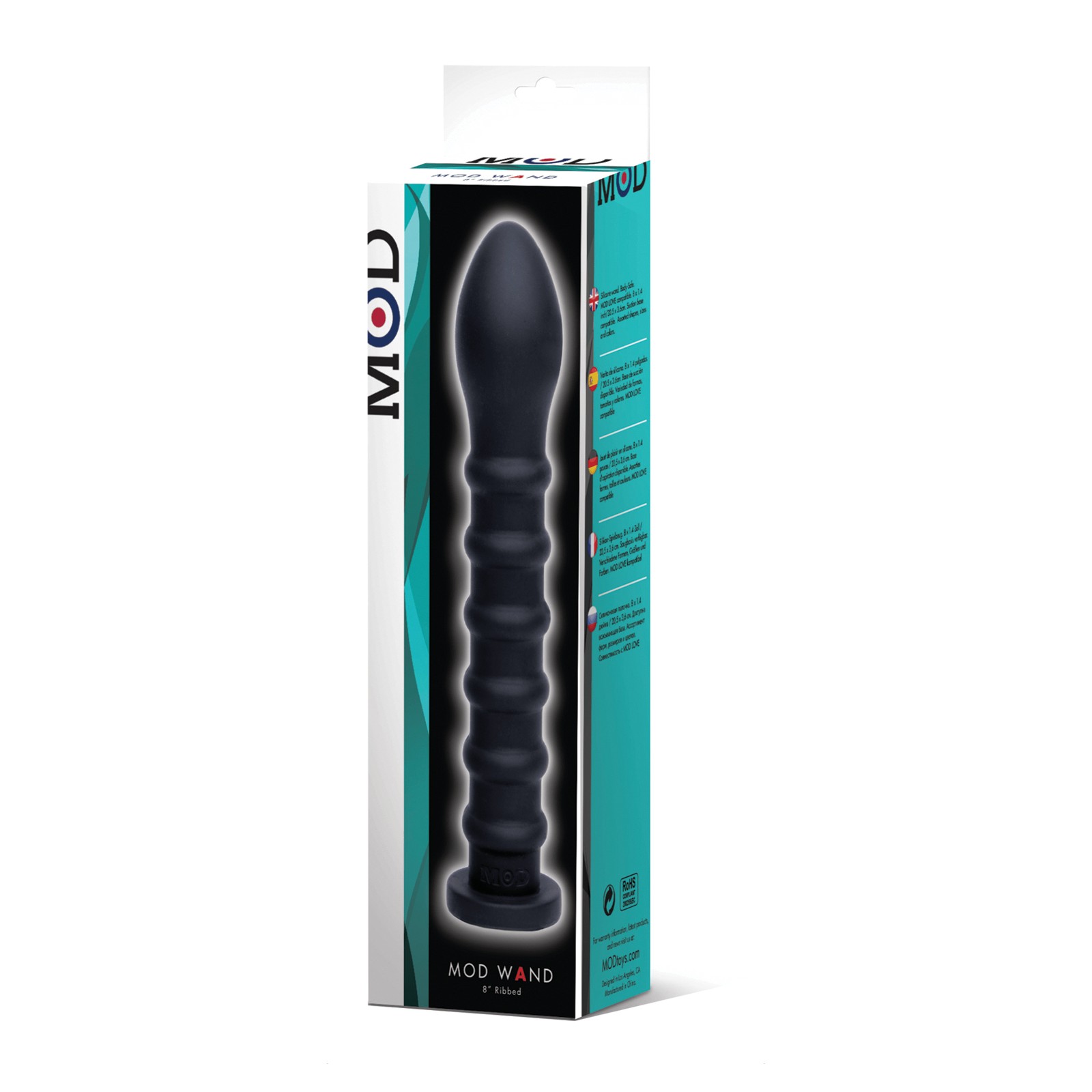 MOD Ribbed Wand Black