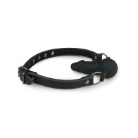 Ball Gag con Dong de Silicona - Negro