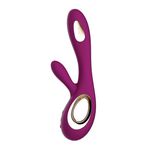 LELO Soraya Wave Rosa Profundo - Vibrador de Conejito de Lujo