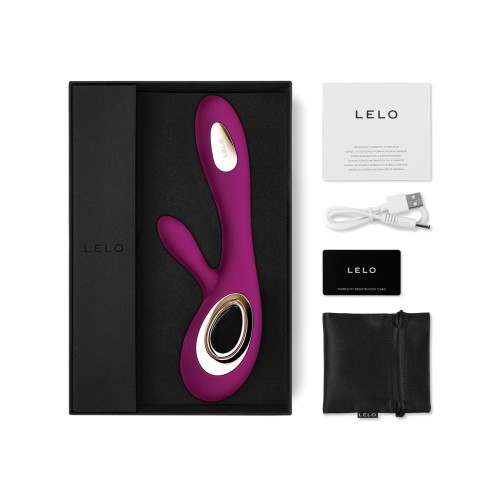 LELO Soraya Wave Deep Rose - Luxury Rabbit Vibrator