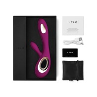 LELO Soraya Wave Deep Rose - Luxury Rabbit Vibrator