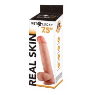 Dildo Get Lucky Piel Real para Placer