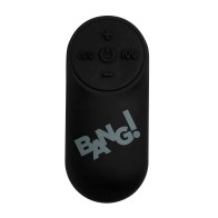 Bang! Vibrating Bullet w/ Remote Control - Black