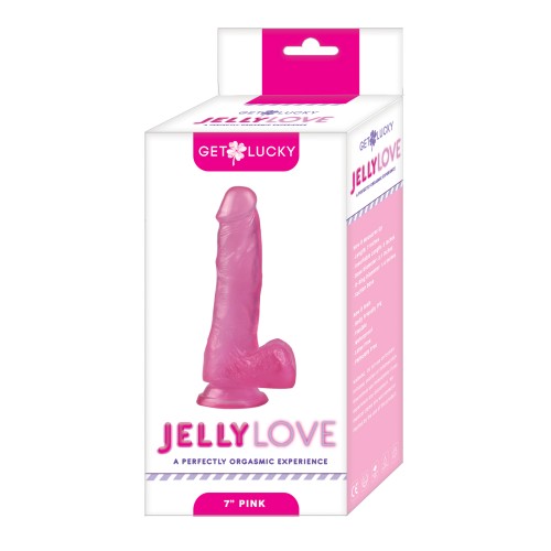 Get Lucky 7" Jelly Love - Pink