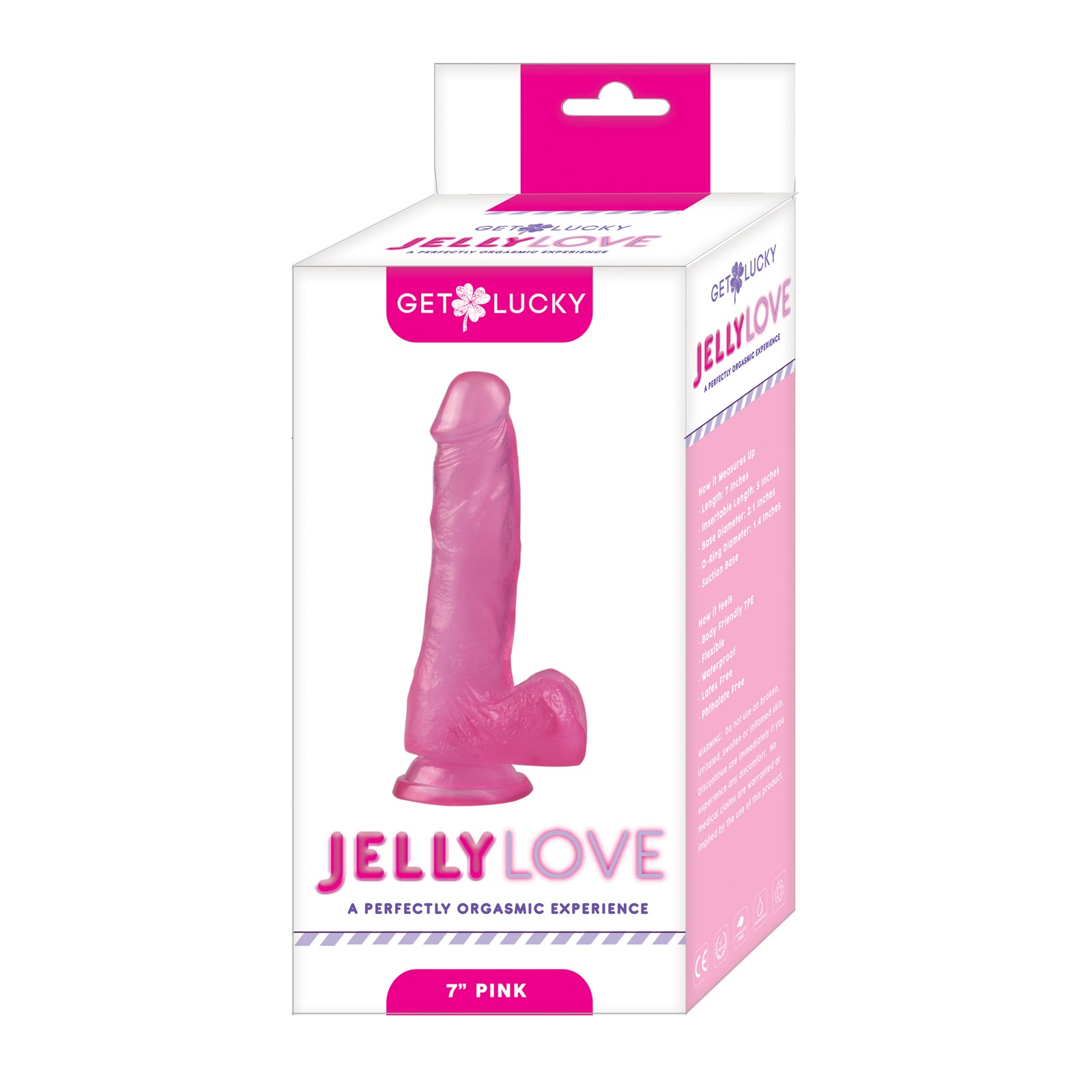 Get Lucky 7" Jelly Love - Rosa