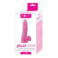 Get Lucky 7" Jelly Love - Rosa