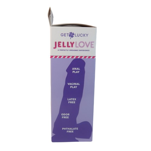 Get Lucky Jelly Love 7" Curved Dildo