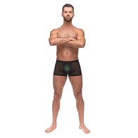 Private Screening Micro Mesh Shorts Black