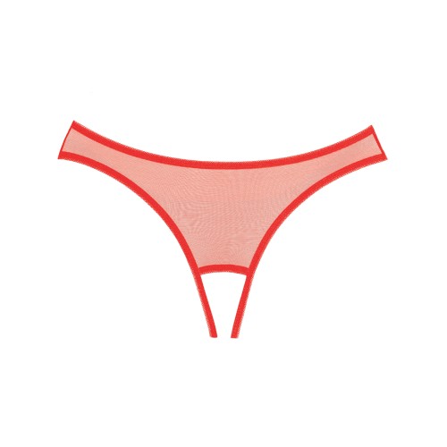 Adore Expose Panty Red O/S