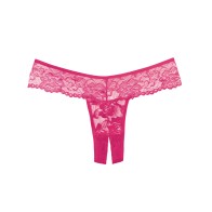 Tanga Rosa Fucsia Adore Chiqui Love de Encaje