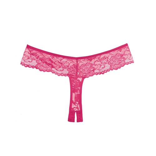 Adore Chiqui Love Hot Pink Lace Thong