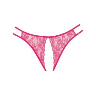 Panty Dulce Miel Adore Rosa Fucsia O/S - Lencería Sensual