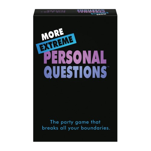 More Extreme Personal Questions Party Game