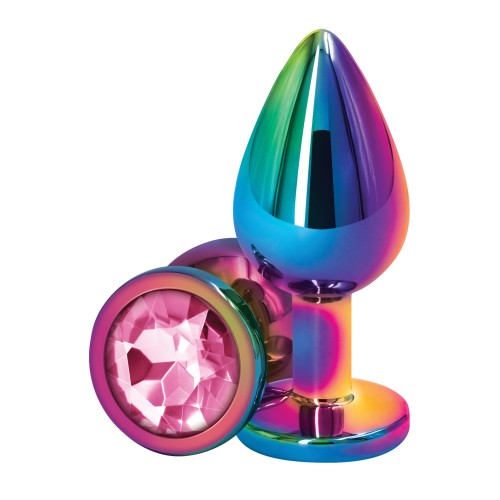 Rear Assets Multicolor Medium Pink Anal Toy