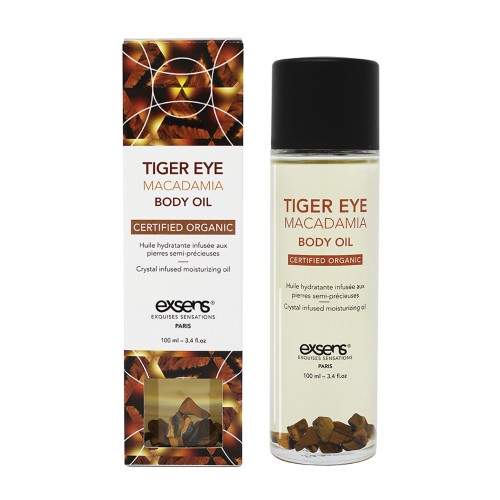 EXSENS Organic Body Oil Tiger Eye Macadamia - 100 ml