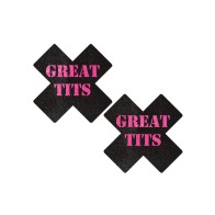 Pastease Premium Great Tits Cross - Black/Pink