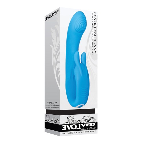 Evolved Sea Breeze Bunny - Vibrador de Estímulo Doble para Placer del Punto G