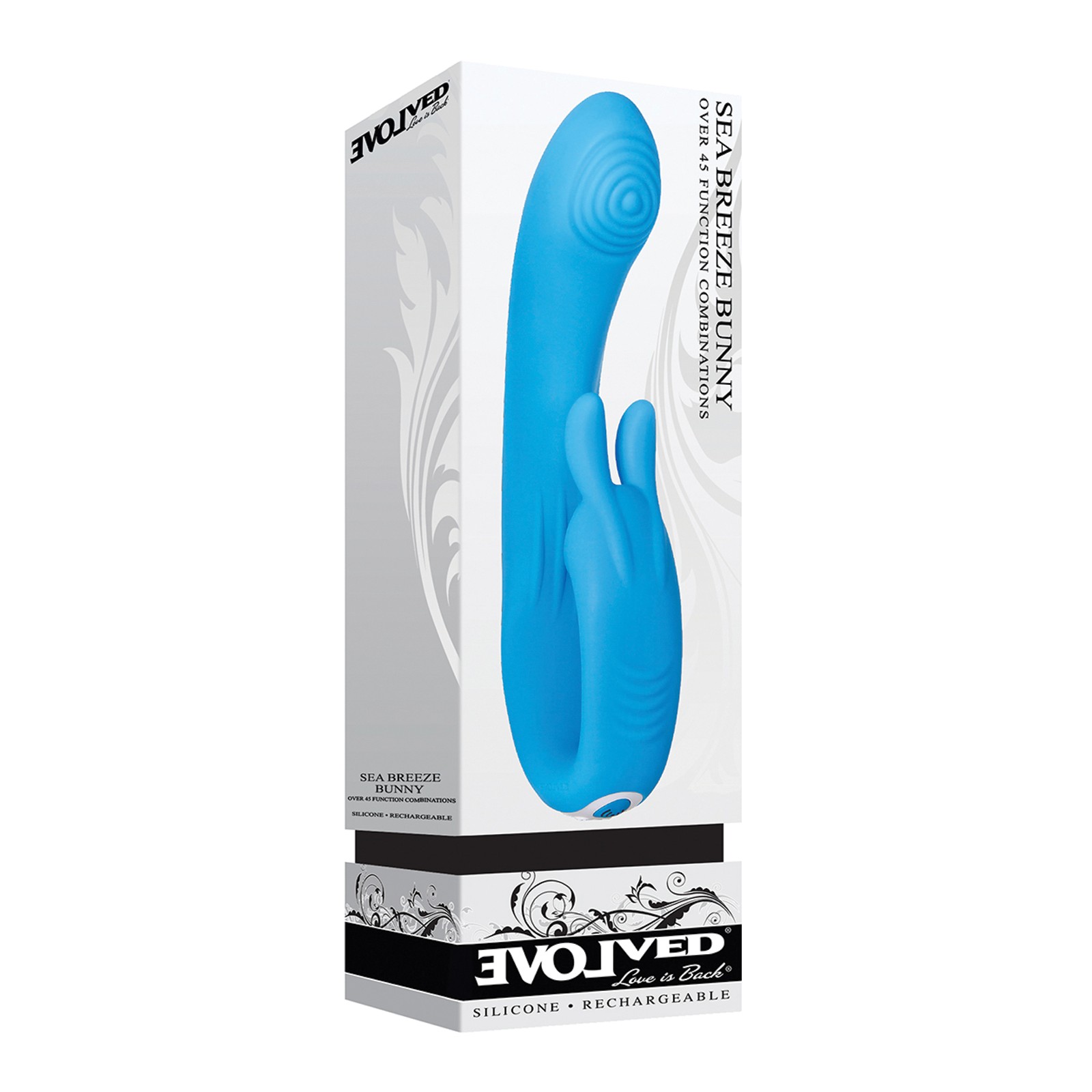 Evolved Sea Breeze Bunny - Vibrador de Estímulo Doble para Placer del Punto G