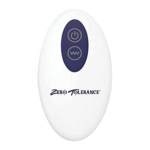 Zero Tolerance Wicked Twister Vibrador Anal Recargable - Púrpura