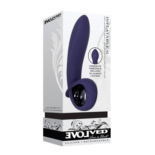 Evolved Inflatable G Vibrator - Custom Pleasure